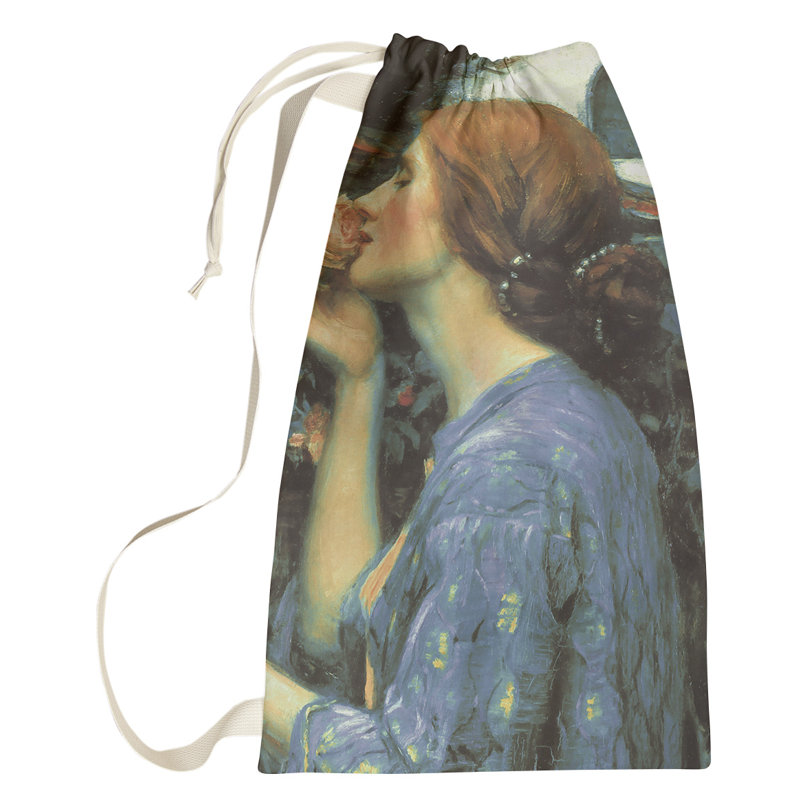 Sac à linge rose doux Magers, Petit (H 64 po x l 20 po x P 1,5 po), Bleu