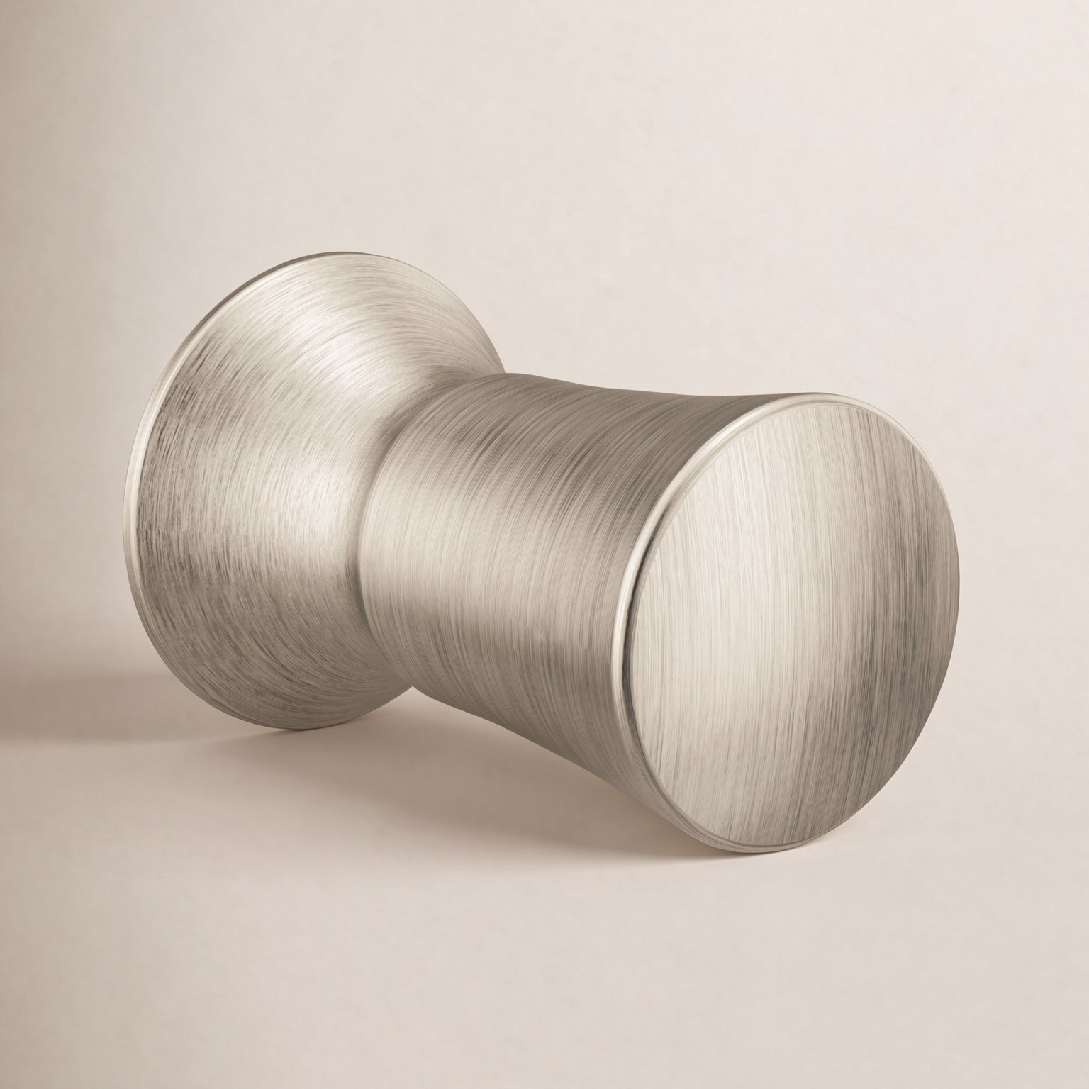 1" Round Cabinet Knob, Brushed Nickel