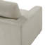 Fauteuil de coin modulaire en velours côtelé beige, convient aux animaux de compagnie (avec coussin décoratif)-522433840