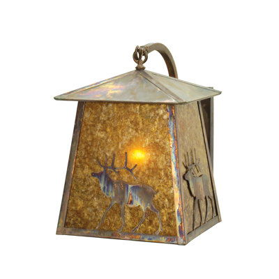 1 - Light Outdoor Wall Lantern