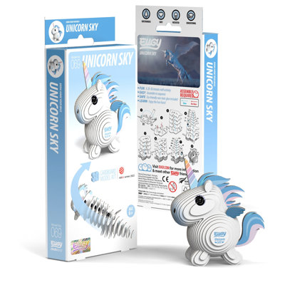 Casse-tête EUGY Unicorn Sky 3D