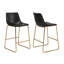 Tabouret de bar et de comptoir en cuir Kodina Nia-291027379-317566530-317566529
