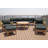 Monterey Teak 6 - Person Patio Conversation Sets with Cushions-94433784