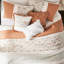 Courtepointe 6 pièces en corail réversible, double / grand, couleur coton avec coussins décoratifs, pour chambre à coucher-124253603