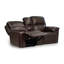 Canapé inclinable 79,5 po en similicuir avec accoudoirs coussinés, canapés et canapés
