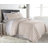 Southshore Fine Linens Brickyard Quilt Set in Bone, Lightweight Double-Brushed Microfiber Brick-Style Quilted Bedding Set with 2 Pillow Shams, Full/Queen-147612227-147612224