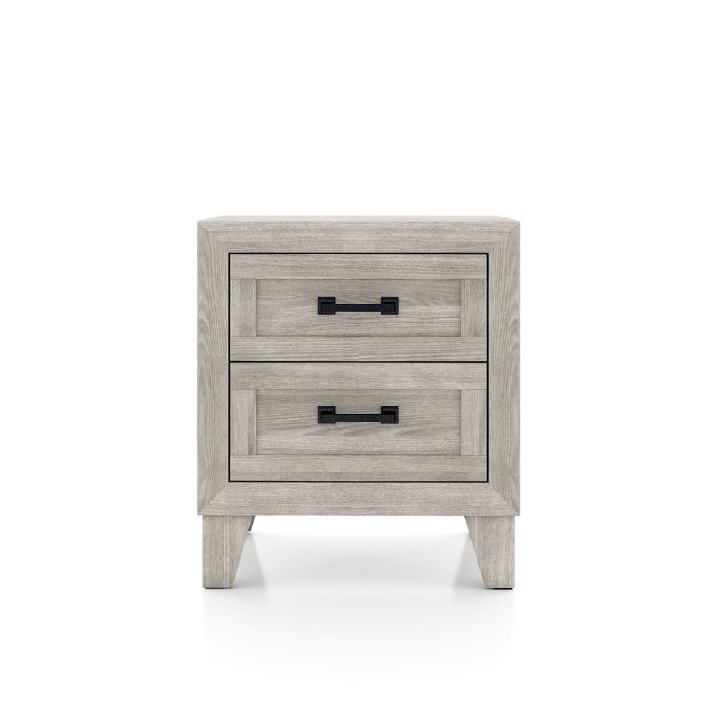 Table de chevet 2 tiroirs Eckhoff