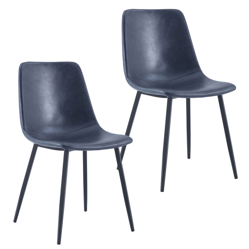 Chaise d'appoint rembourrée Khoury, Gris