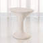Table d'appoint Primitive - blanc doux