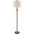 Ezella Traditional Solid Wood Floor Lamp with Foot Switch