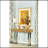Harmony Natural and Silver 2-Drawer Console Table