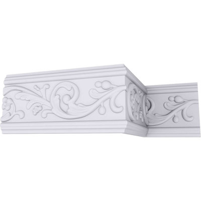 Endurathane Aberdeen Chair Rail5"H x 5/8"P x 94 1/2"L, Factory Primed