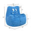 Fauteuil pour enfant Milo en mousse, fauteuil lounge rembourré en mousse moelleuse pour salle de jeux ou chambre, bleu-671680722