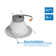 High-Output LED 6" Decorative Recessed Trim