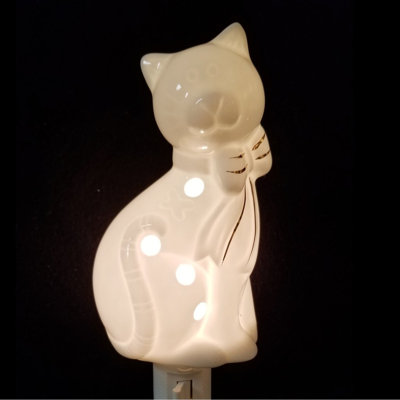 Éclairage pour nuit chat