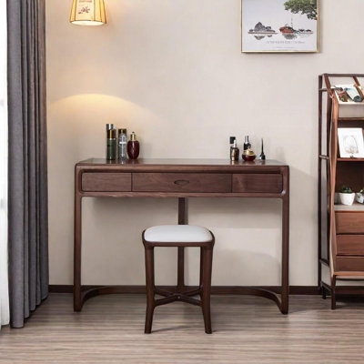 Solid Wood Light Luxury Dressing Table