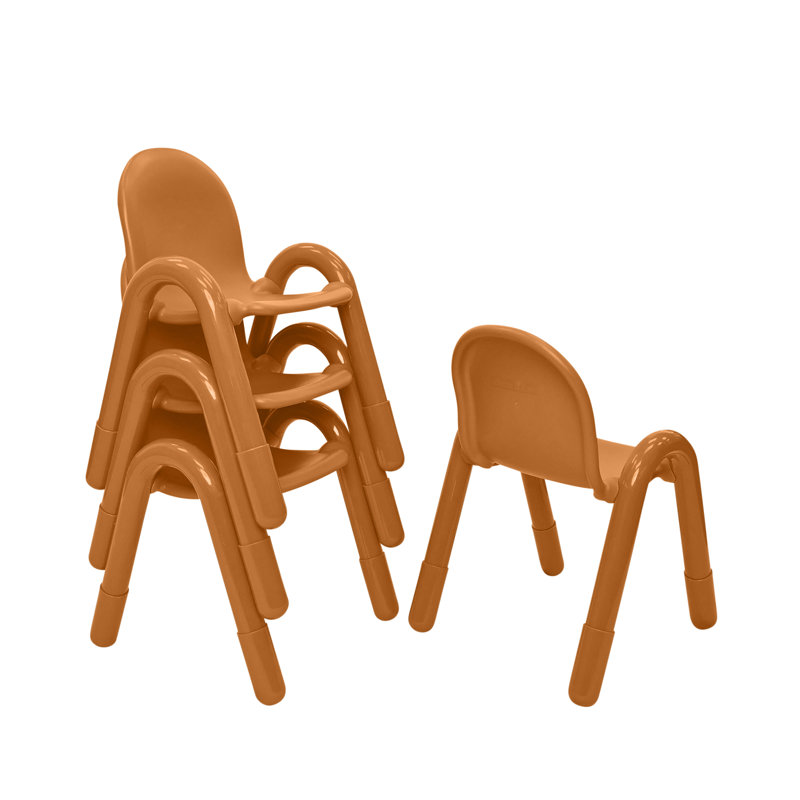 Chaise pour enfant 13 po Baseline, Brun, 4