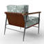 Chaise rembourrée Floral-964018043