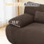Causeuse modulaire 78 "avec repose-pieds, canapé de compression dans une boîte-979869174