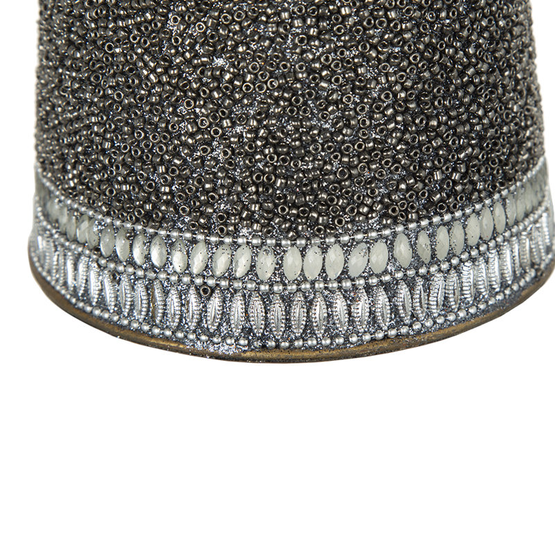 D5x20" Iron Beaded Cone,Grey