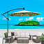 Parasol lumineux à énergie solaire à DEL-588051240