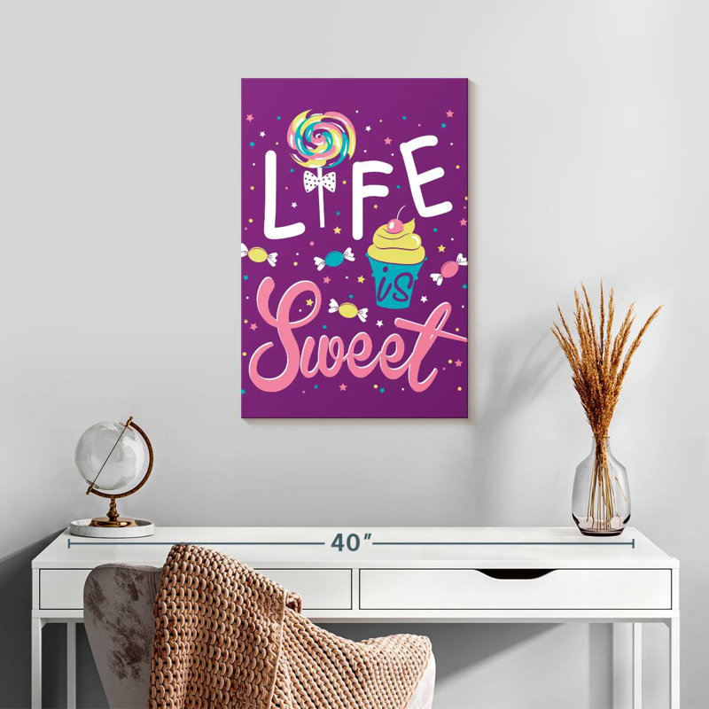 Tergel Life Is Sweet, H 24 po x l 16 po
