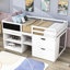 Gwendel Kids Twin Loft Bed with Drawers-890351328