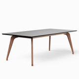 Modern Brazilian Glass Dining Table