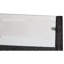 Table basse d'extérieur en verre trempé brun, 34,6 po x 20,5 po x 17,7 po, pour les intempéries, assemblage simple, guide très facile