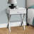 End Table, Side, End, Nightstand, Storage Drawer, Glossy White Laminate, Chrome Metal-229071680