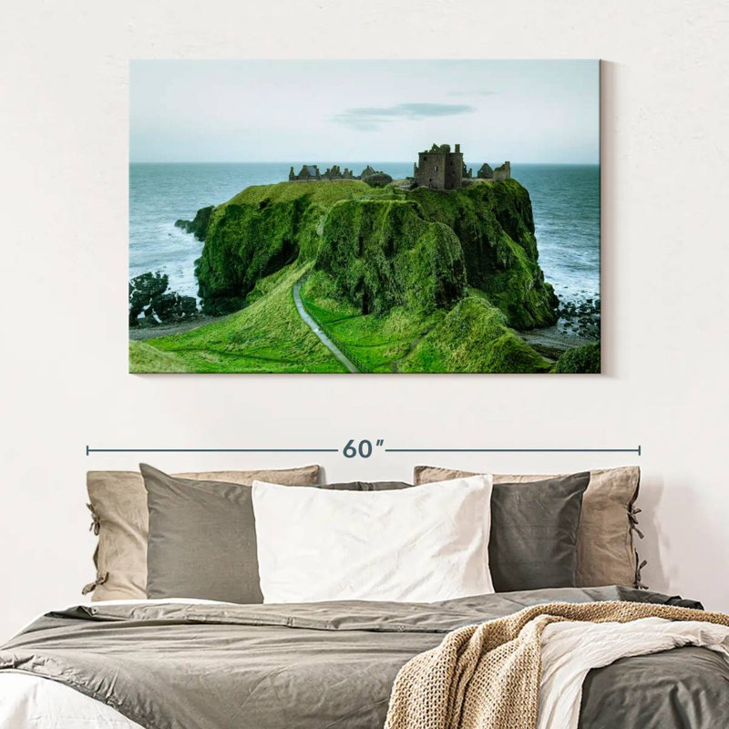Lilie Dunnottar Castle, H 34 po x l 51 po