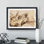 Study of Ballet Ballerina Dancers Vol.1 by Edgar Degas - Picture Frame Painting on MDF-62761728-62761731