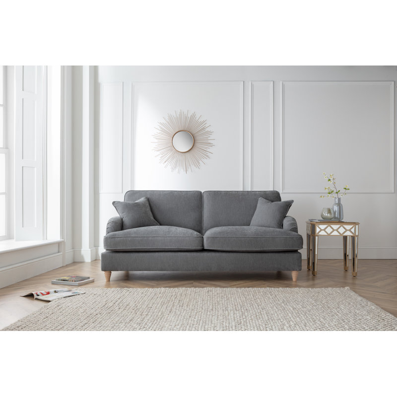 Galilee 3 Seater Sofa, Manhattan Charcoal