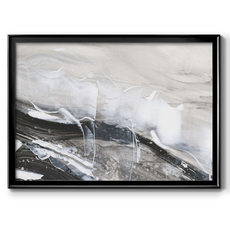 Blizzard Conditions III, reproduction d'art sur toile, Noir, H 14 po x l 20 po x P 1,5 po