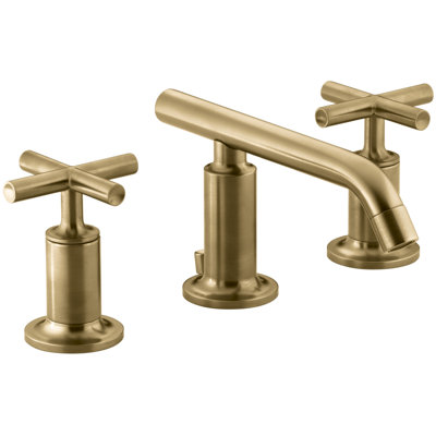 Purist Widespread Faucet with Low Cross Handles