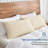 PHF 100% Cotton Ruffle Waffle Pillow Shams, 2 Pack Soft Skin-Friendly Bed Pillow Covers for Aesthetic Home Decor-124298541-124298556
