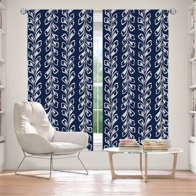 Roopa Room Darkening Curtain Pair