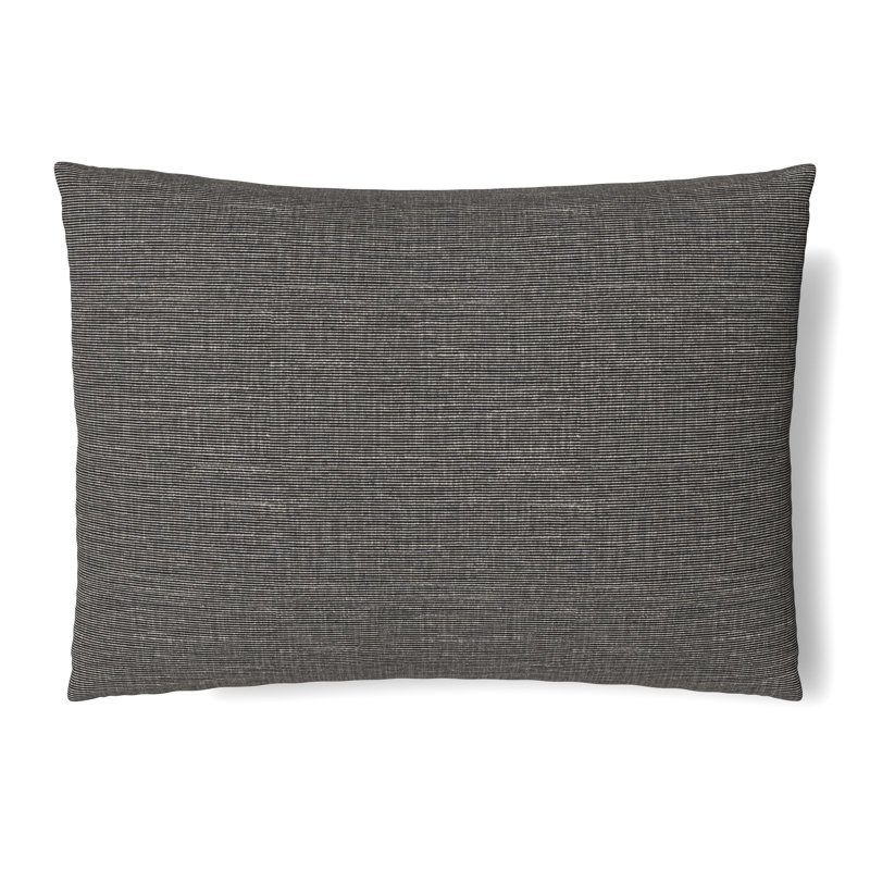 Isla Sham, 20"H x 36"W, Obsidian