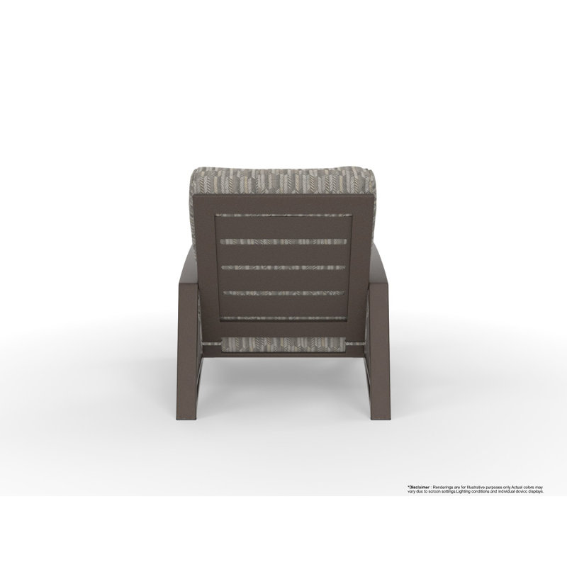 Arc Outdoor Lounge Chair, Surpass Stone, Copper Creek