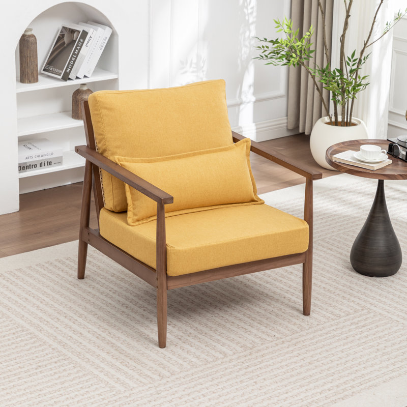 Fauteuil Rayn, Jaune