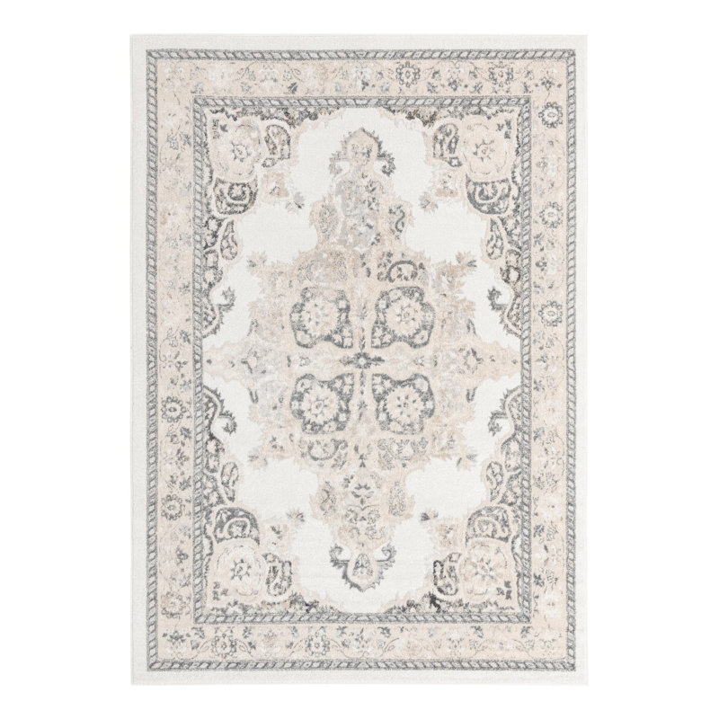Anjelita Oriental Indoor Rug, Rectangle 7' x 10'