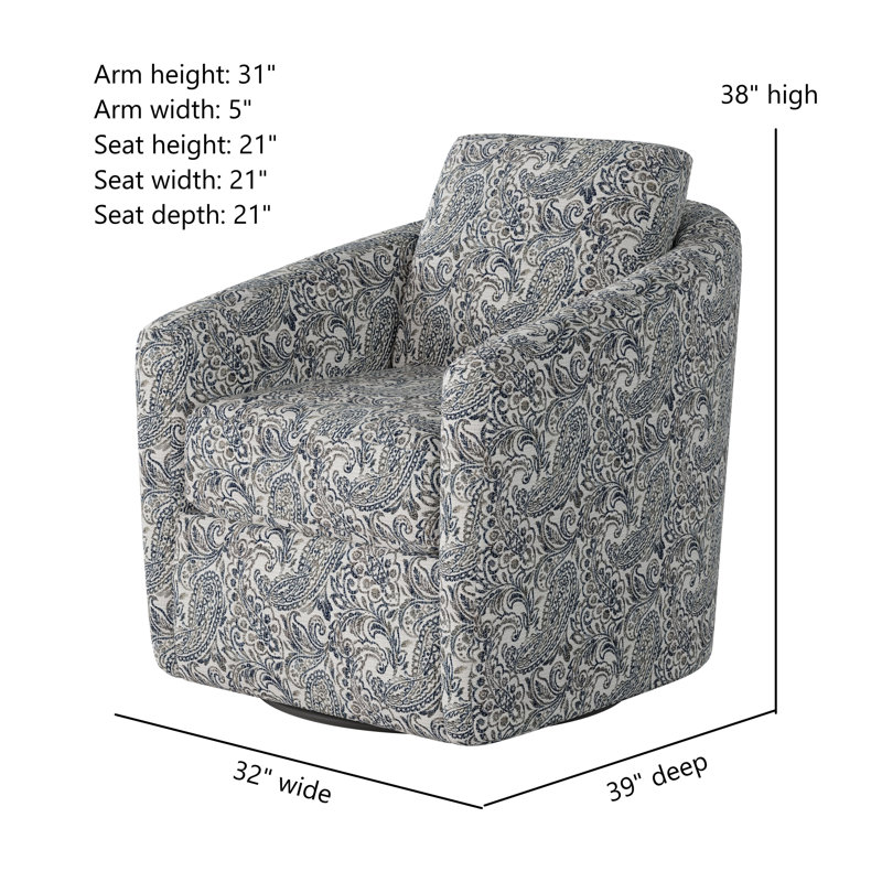 Daisey Swivel Glider, Charleston Ocean