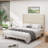 Stylish High Headboard Bed, 54 "High Headboard, High Quality, Comfortable High  Back Design Ideal For Reading Or Relaxing-1310793320-1310793323