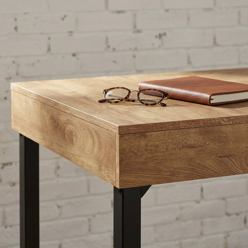 Bureau de direction 55 ", Brun / Noir