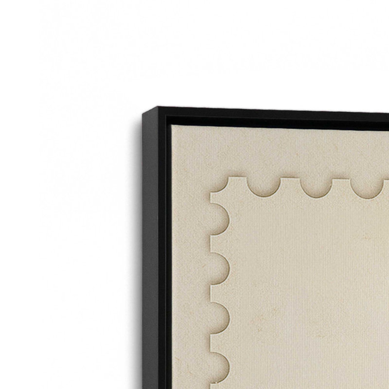 Evergreen Parcel, reproduction d'art sur toile, H 18,75 po x l 12,75 po, Noir satiné