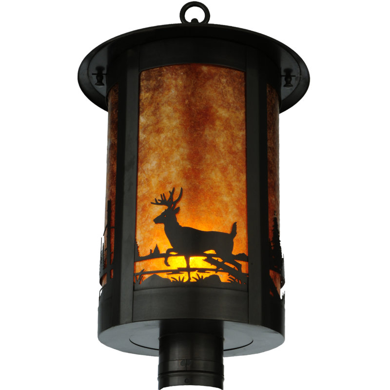 Rustic Lodge 1 - Light Lantern Head