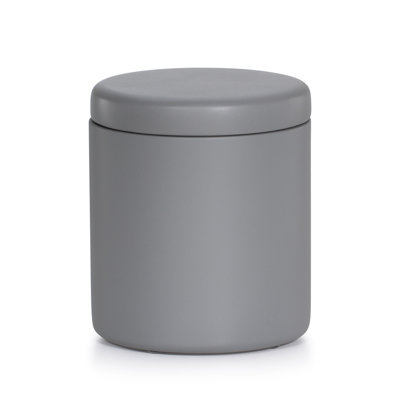 Domus Smoke Matte Bathroom Storage Container