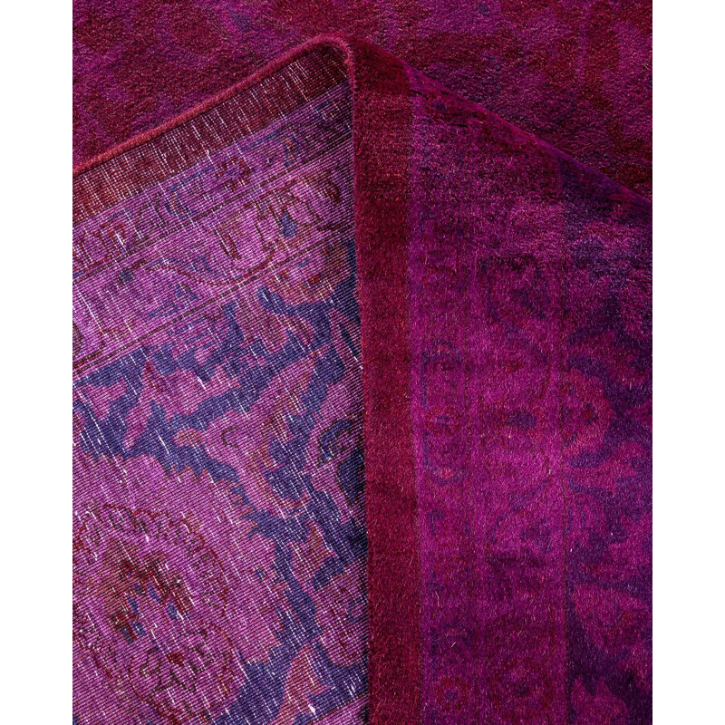 Tapis mauve nouvel âge 8 pi 2 po x 10 pi 5 po Dortmund