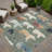 Machine Washable Indoor/Outdoor Chantille ACN2338 Lodge Rug-768741108