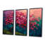 «Rose Cherry», art mural cerisier rose et bleu-129751742-129751739